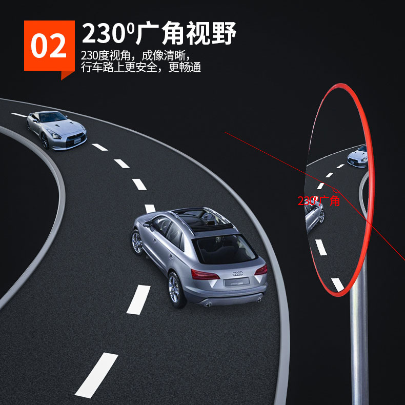 志庫(kù)交通的反光鏡經(jīng)久耐用，廣角視野